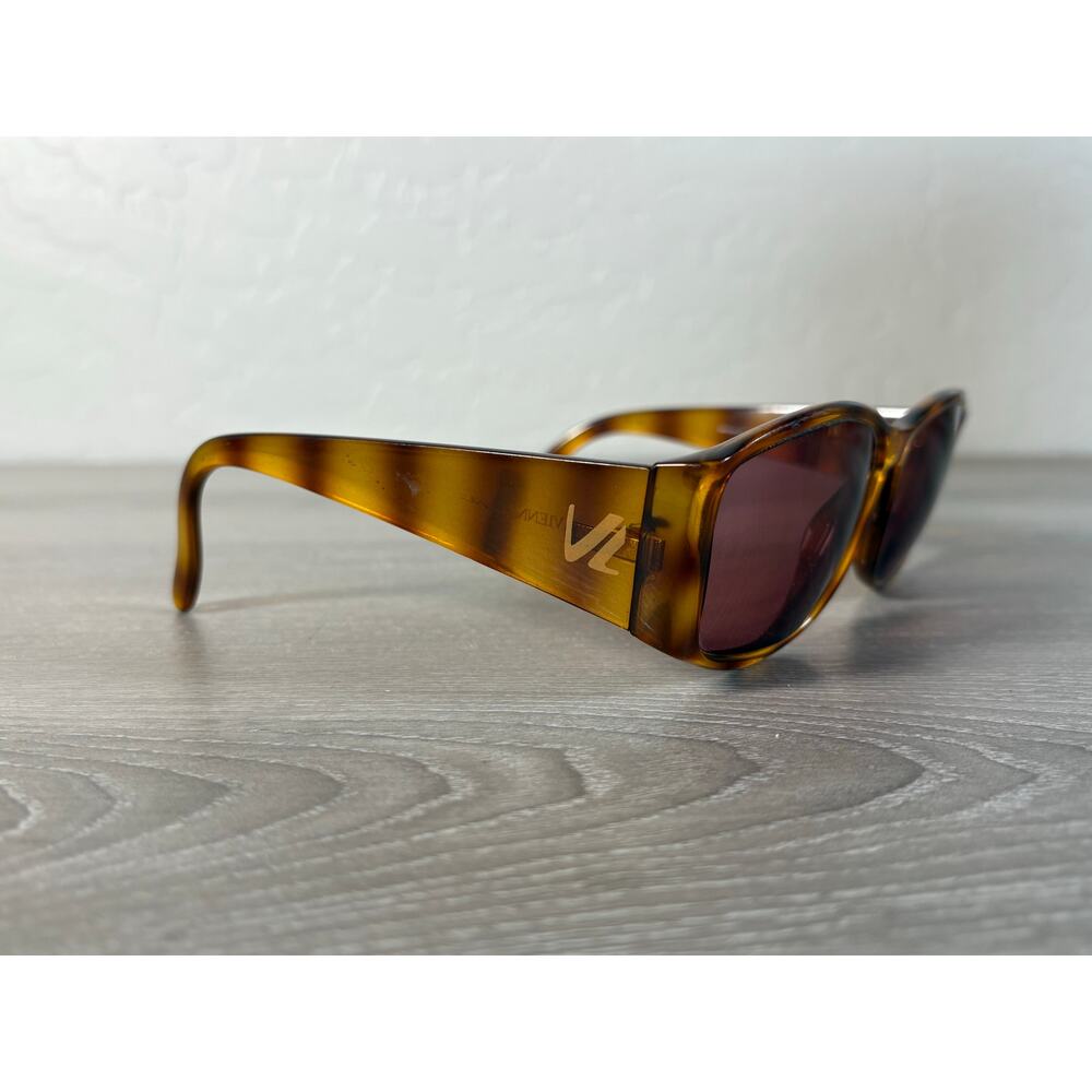 Alibi DTORT/BRN Made‎ in Italy Brown Black Tortoise Women's Sunglasses- EUC